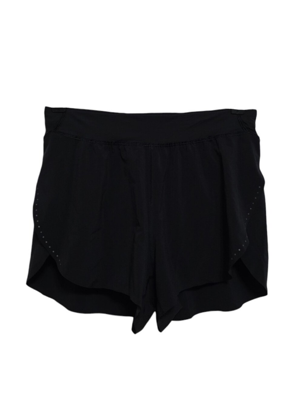 lululemon Fast and Free High-Rise Classic-Fit Split Short Black Size Small